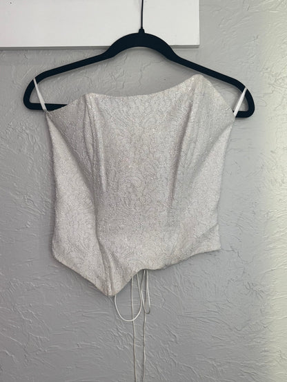 Asymmetric 90's Corset | Size S
