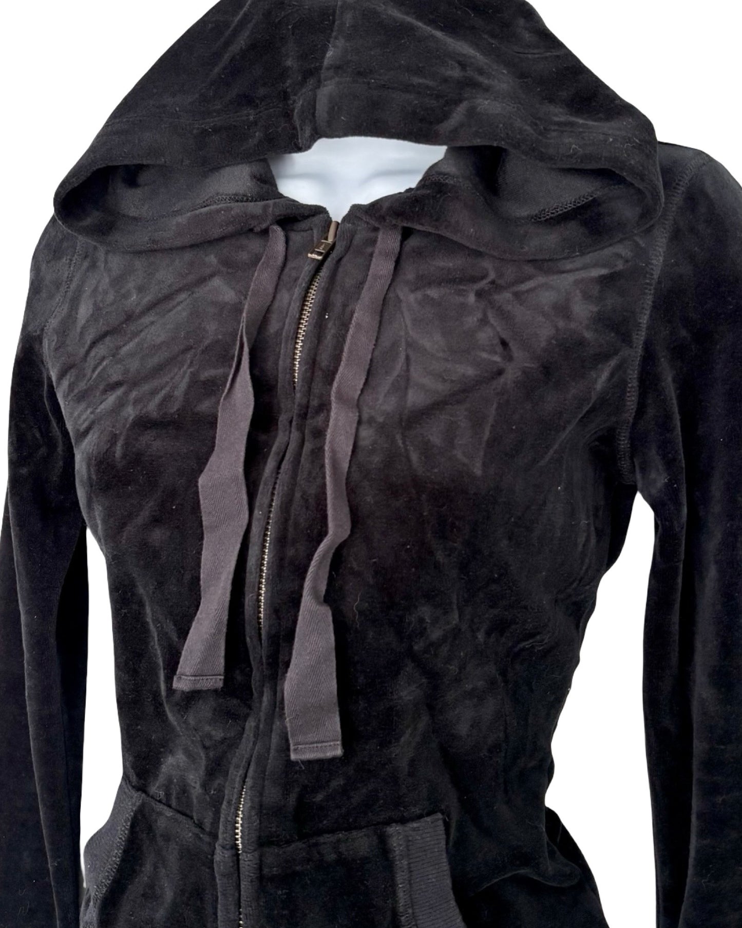 Jenni 00's Velvet Zip Up | Size S