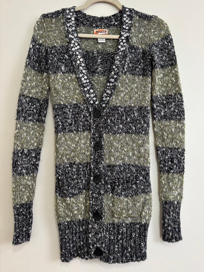 Mudd 00's Stripe Cardigan | Size M
