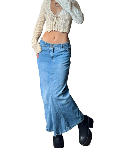 XTC 90’s Jean Skirt | 30” Waist