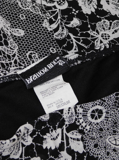 Jackie Lace Print Midi | Size 29” waist
