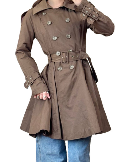 Bebe 00's Trench | Size XS