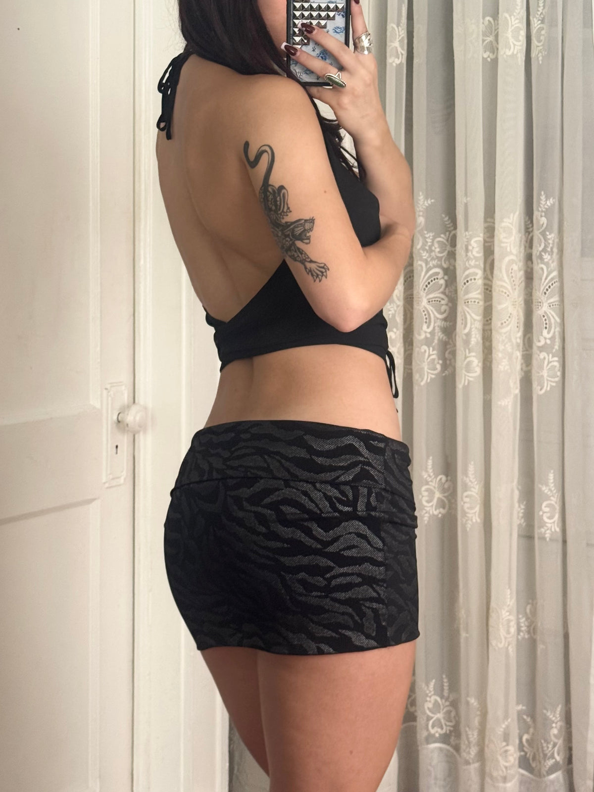Y2K Mini Skirt | Size M