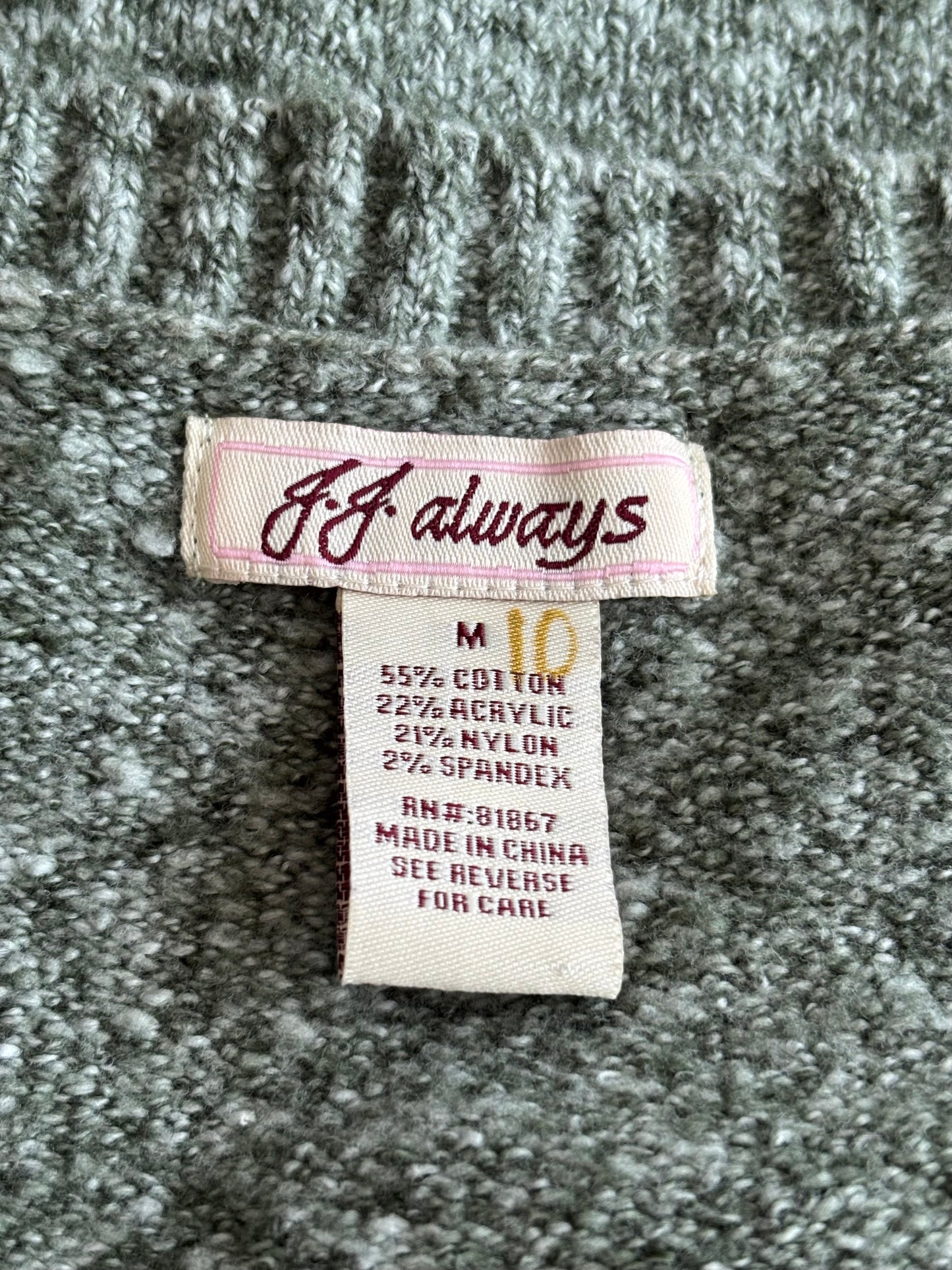 Always 00's Knit Dress | Size M