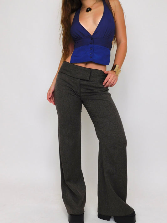 Y2K Wide Leg Trousers | Size 7