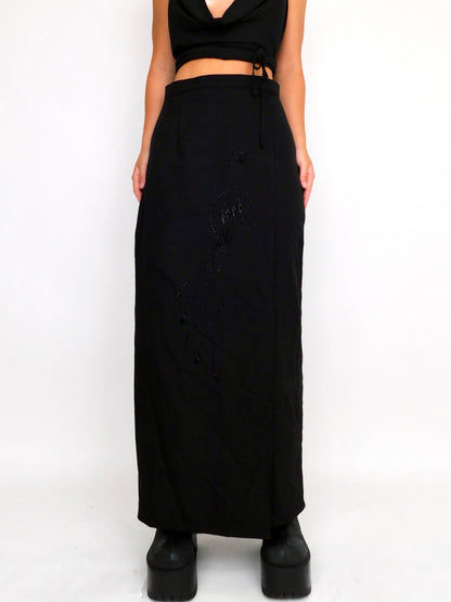 Rebecca Beaded Maxi | Size 28” waist