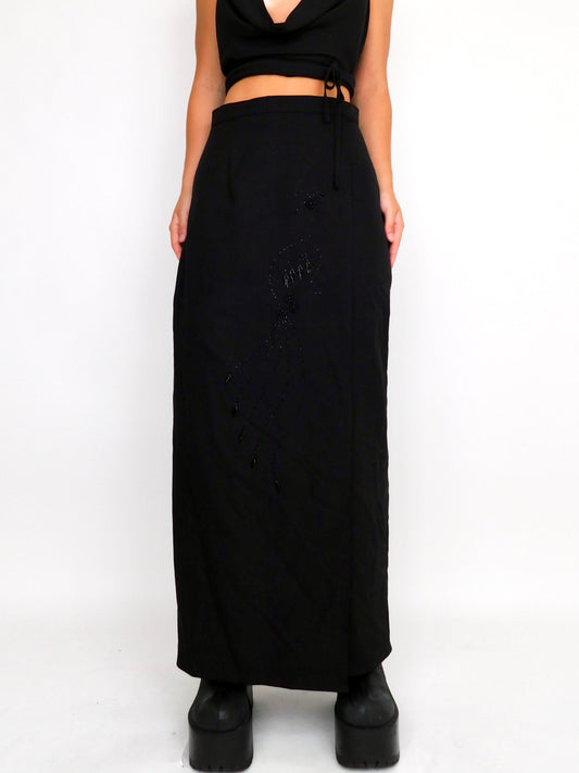 Rebecca Beaded Maxi | Size 28” waist