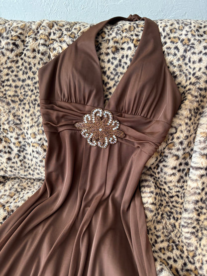 Morgan & Co Embellished Gown | Size S