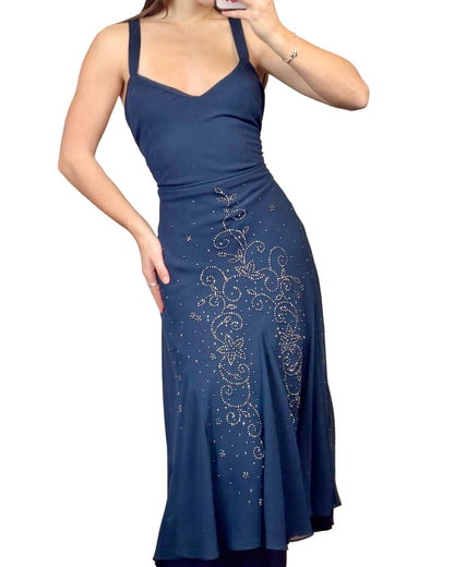 R&M Beaded 90's Dress | Size XL