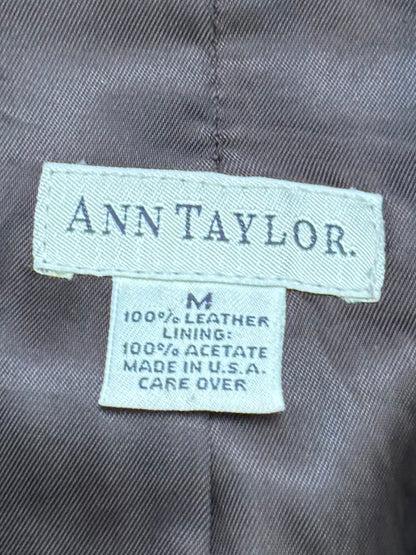 Ann Taylor 90’s Leather Jacket | Size M