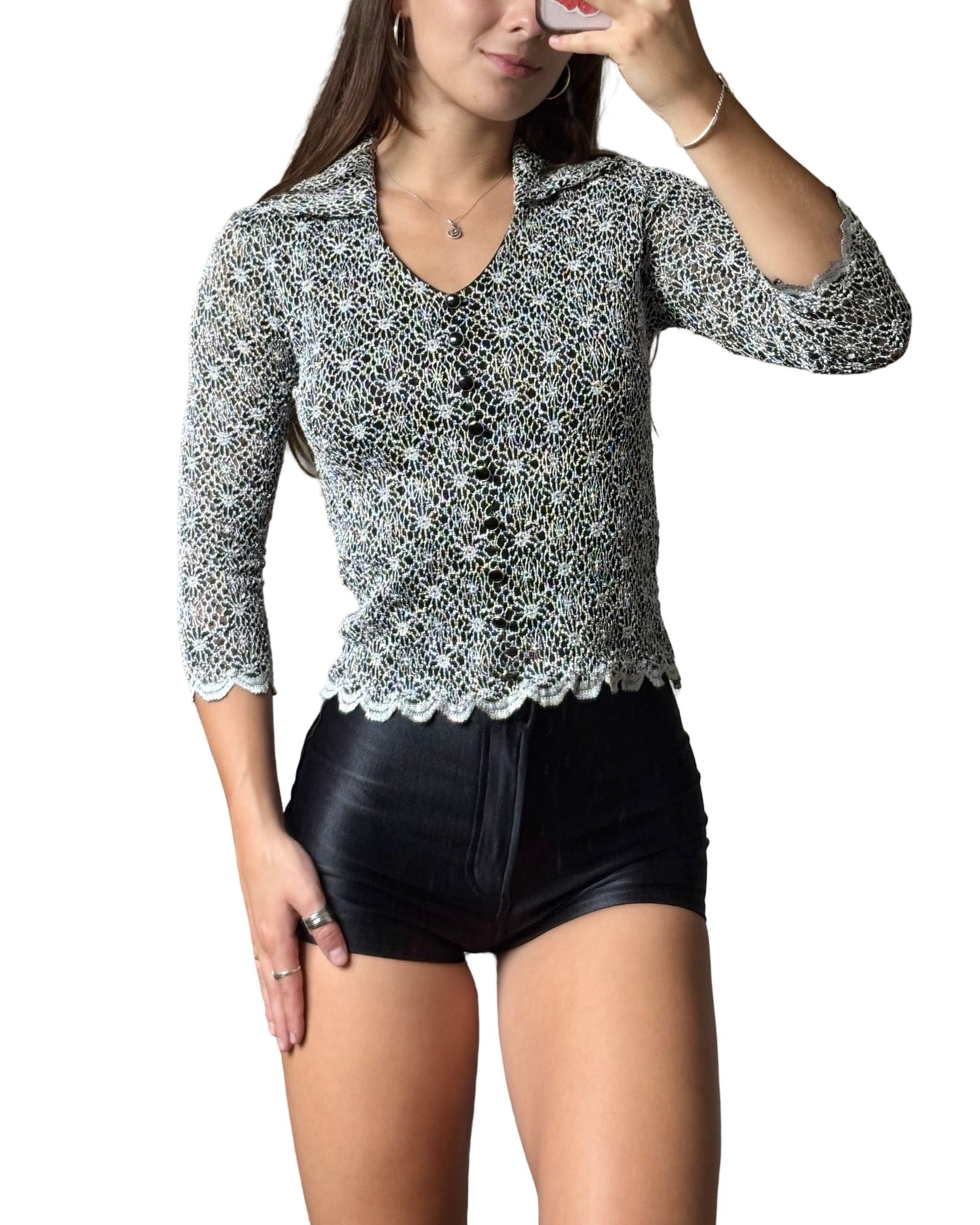 Dressbarn 90’s Top | Size S