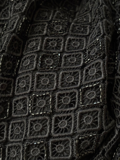 Basix 90's Beaded Gown | Size M