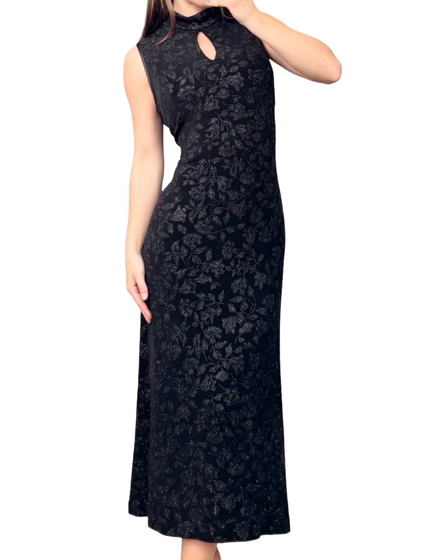 Cutout 90's Maxi Dress | Size PL