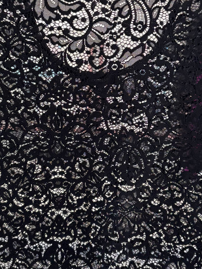 Express 00's Lace Mesh Top | Size XS