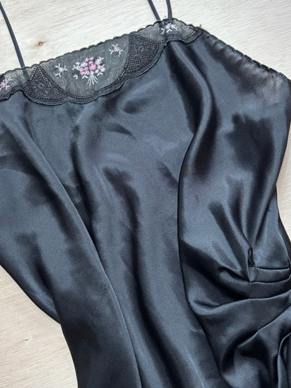 Vae 80’s Embroidered Slip Dress | Size L