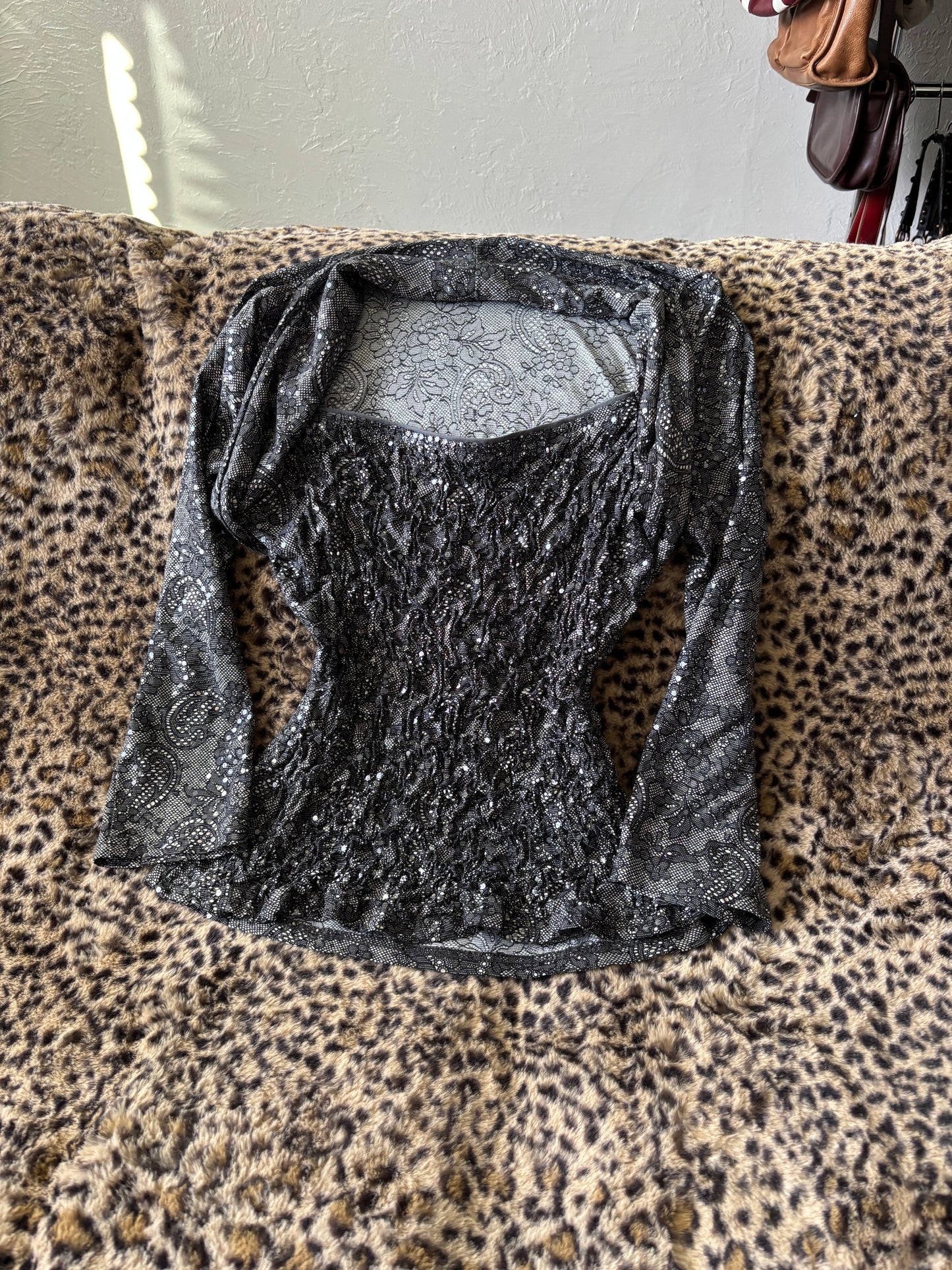 Fitted 90's Bolero Top | Size S