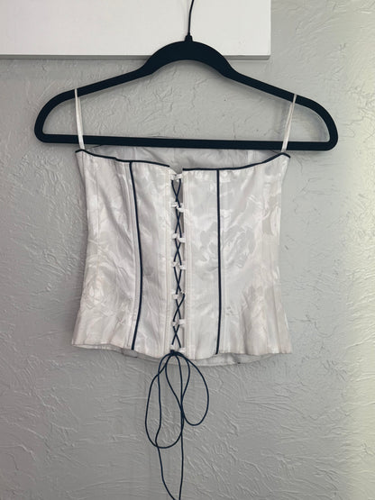 Floral 90's Corset | Size XS