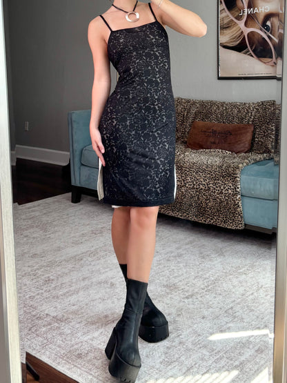 Mesh 90's Dress | Size M