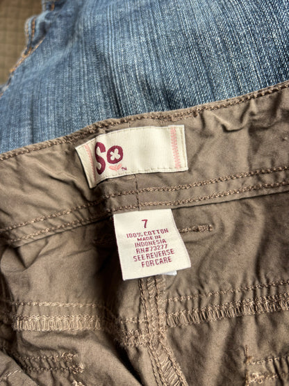 So 00's Cargo Capri Pant | Size 29" Waist
