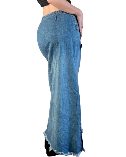 Billy Blues 90's Maxi Skirt | Size 28" Waist