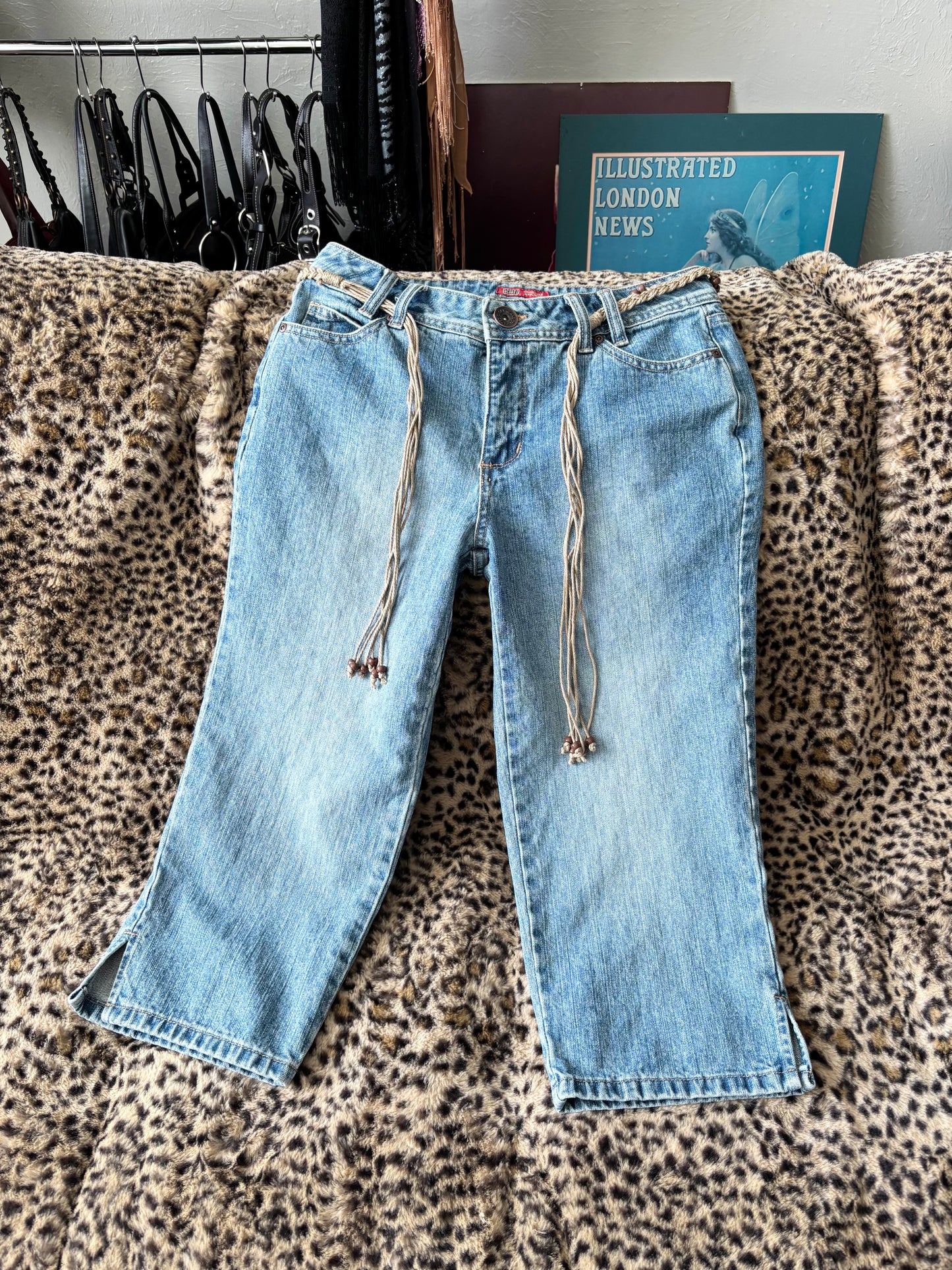 Faded Glory 00's Belted Jean | Size 30" Waist