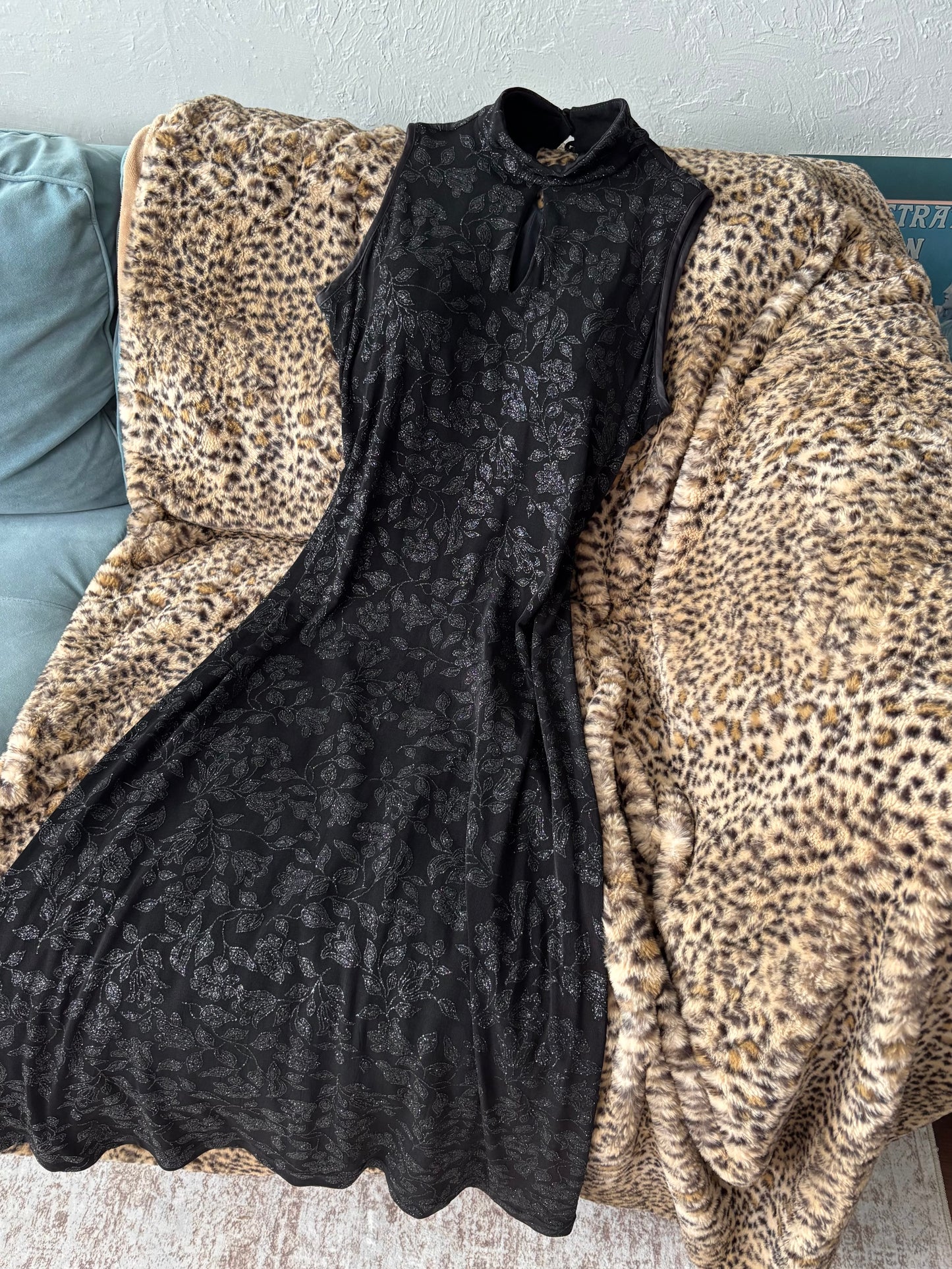 Cutout 90's Maxi Dress | Size PL