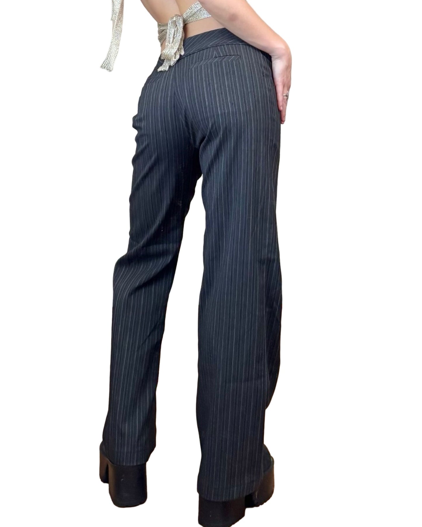 Chico's 00's Pinstripe Pant | Size 28” Waist