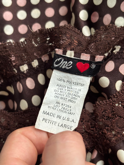 Polka Dot 00’s Cami | Size PL