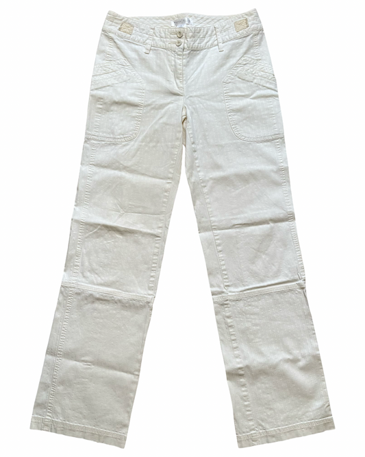 White Cargos | Size S