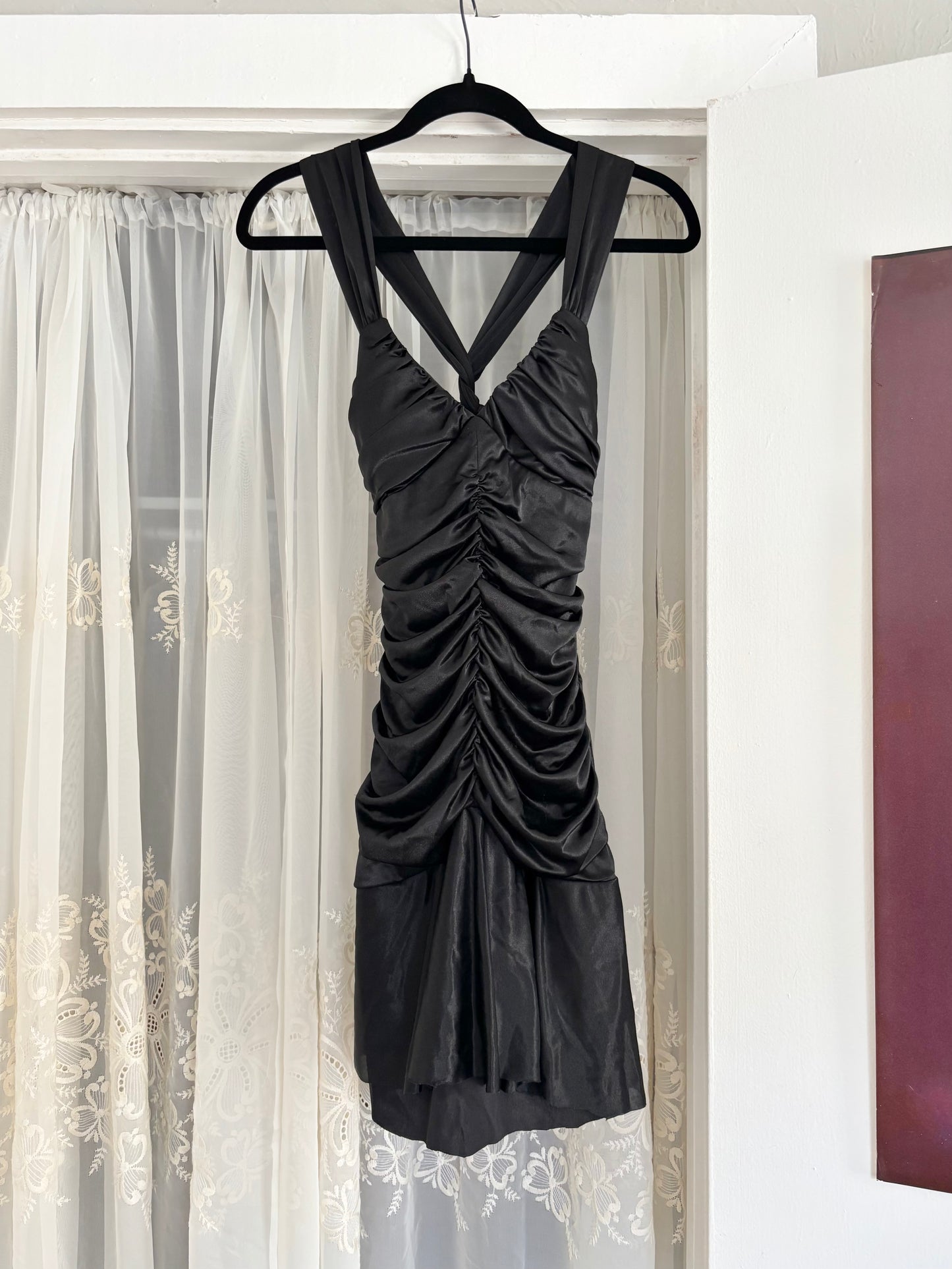 B.Smart 00's Ruched Party Dress | Size 5/6