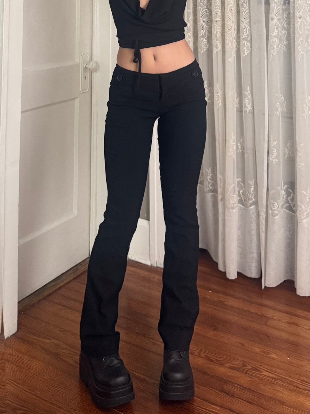 Y2K Limited Button Pants | Size 0