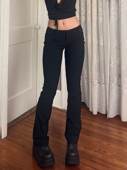 Y2K Limited Button Pants | Size 0
