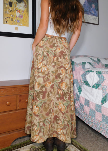 Emmie Floral Maxi | Size 26” waist