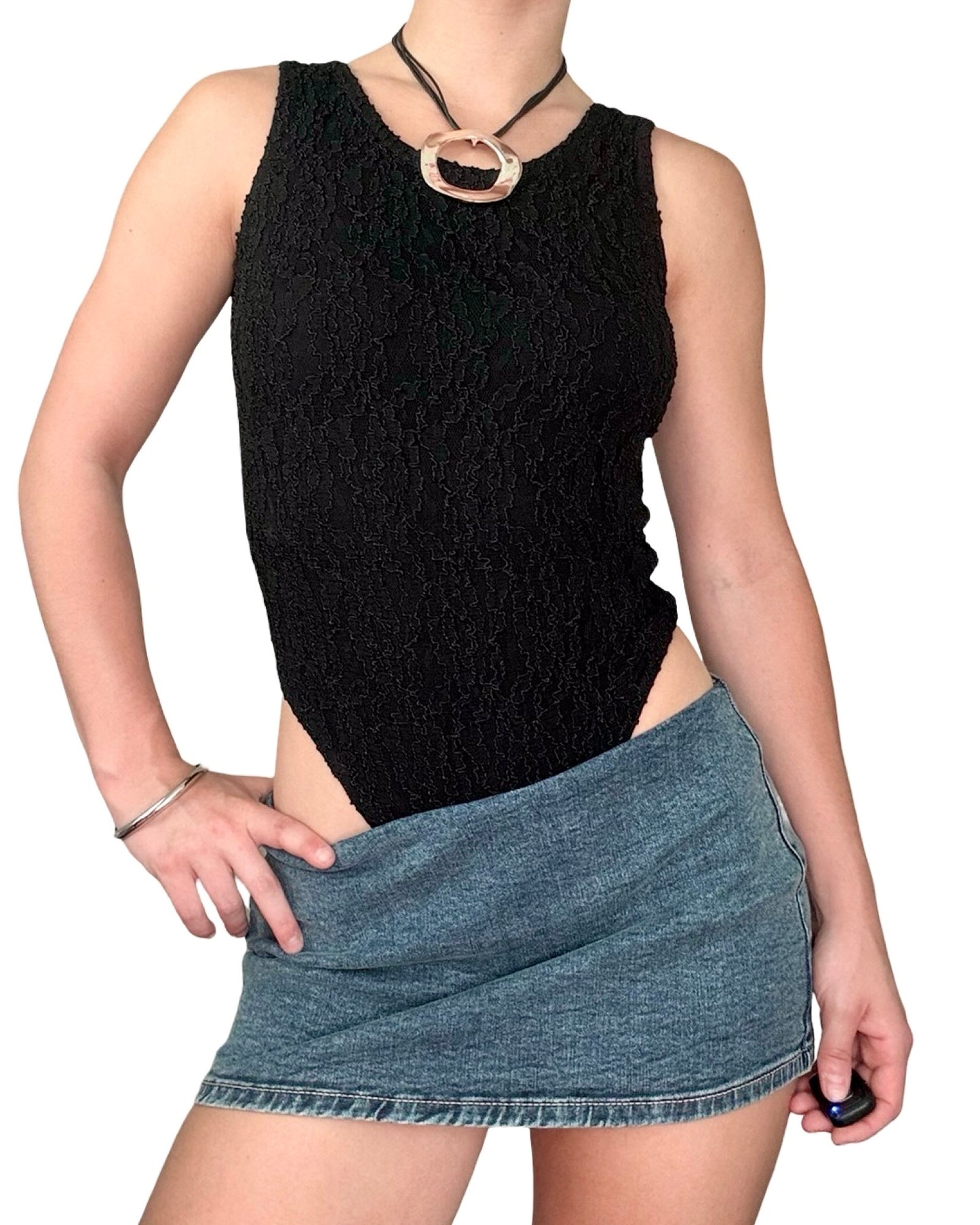 Lace 90's Bodysuit | Size XS