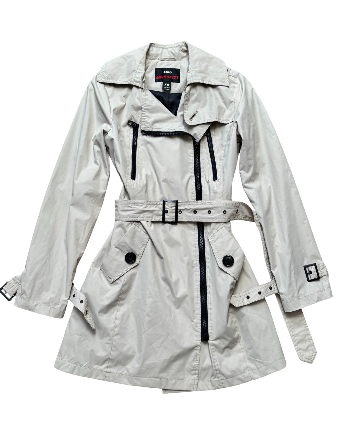 Miss Sixty 00's Trench | Size XS
