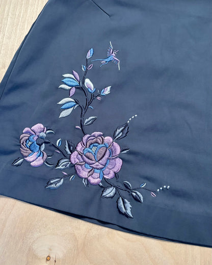 Express 90’s Embroidered Mini Skirt | Size S