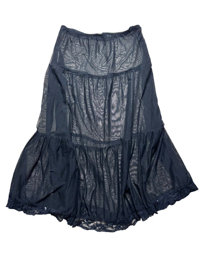 Dressbarn 90’s Mesh Maxi Skirt | Size 29” Waist