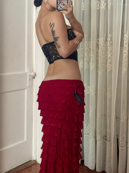 Y2K Maxi Skirt | Size 30" Waist
