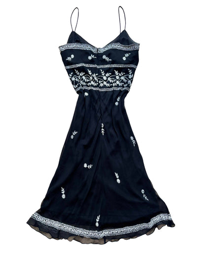 Marina 90’s Beaded Dress | Size M