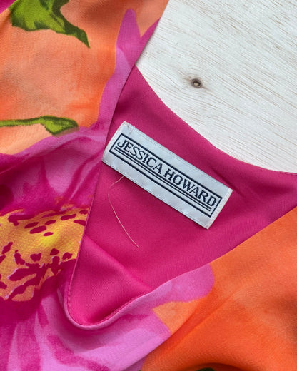 Flower 90’s Maxi Dress | Size M