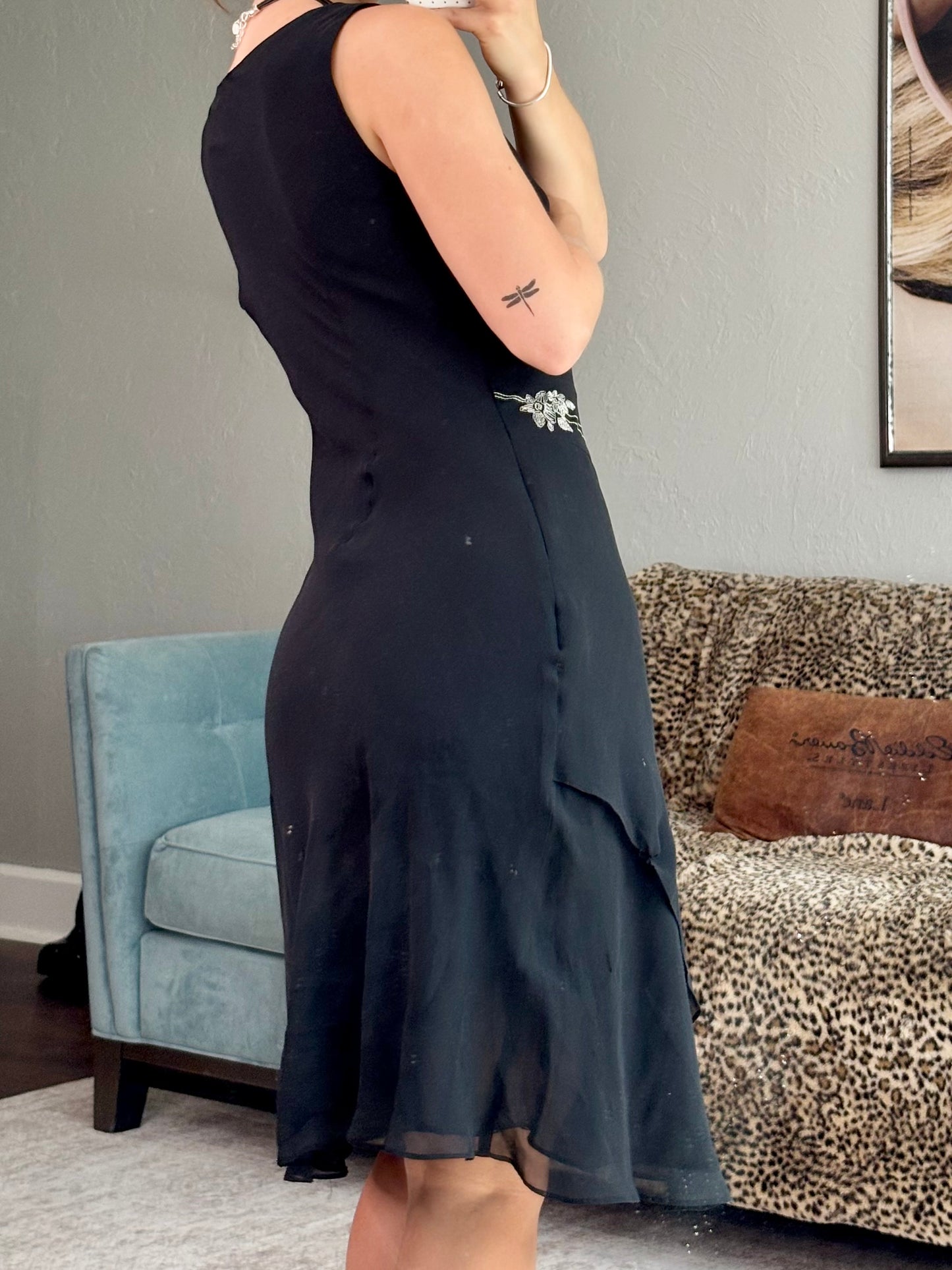 Loft 90's Silk Dress | Size 4