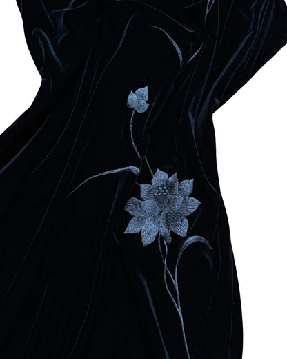 Molly 90's Embroidered Dress | Size L/XL