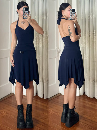 Y2K City Triangles Dress | Size S