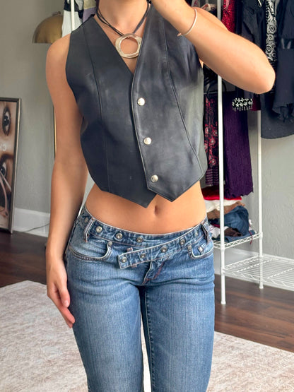 Wilson's Leather Vest | Size M