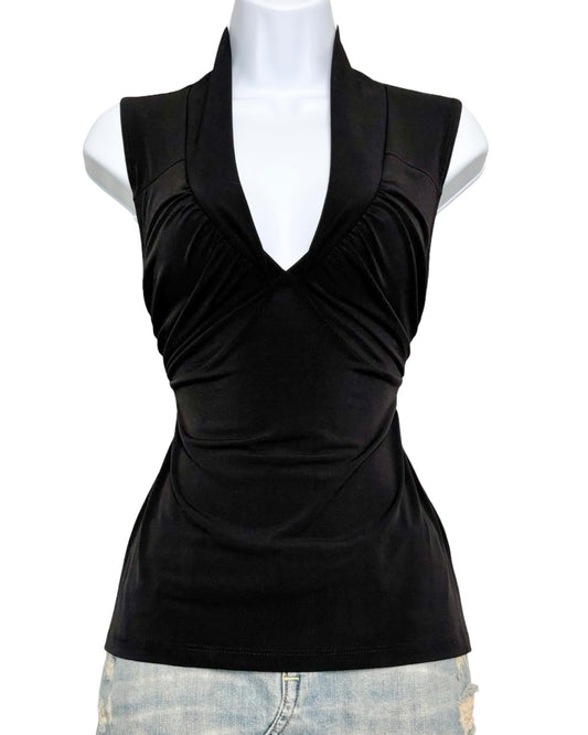 AB Studio 00's Tie Back Top | Size S