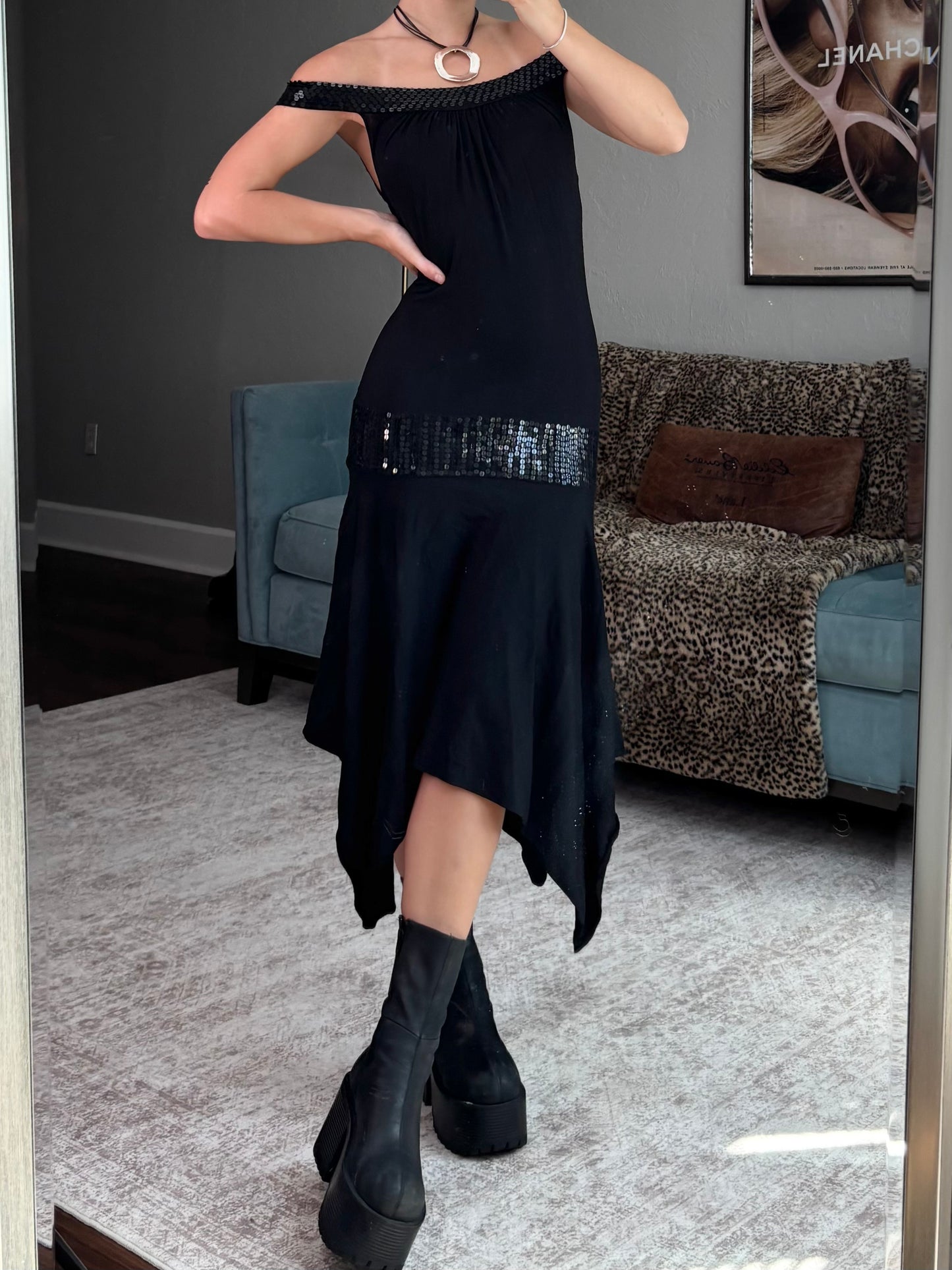 Twenty One 00's Drop Waist Dress | Size M