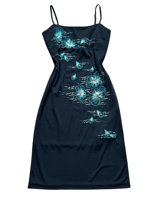 BCBG 90’s Beaded Midi Dress | Size M