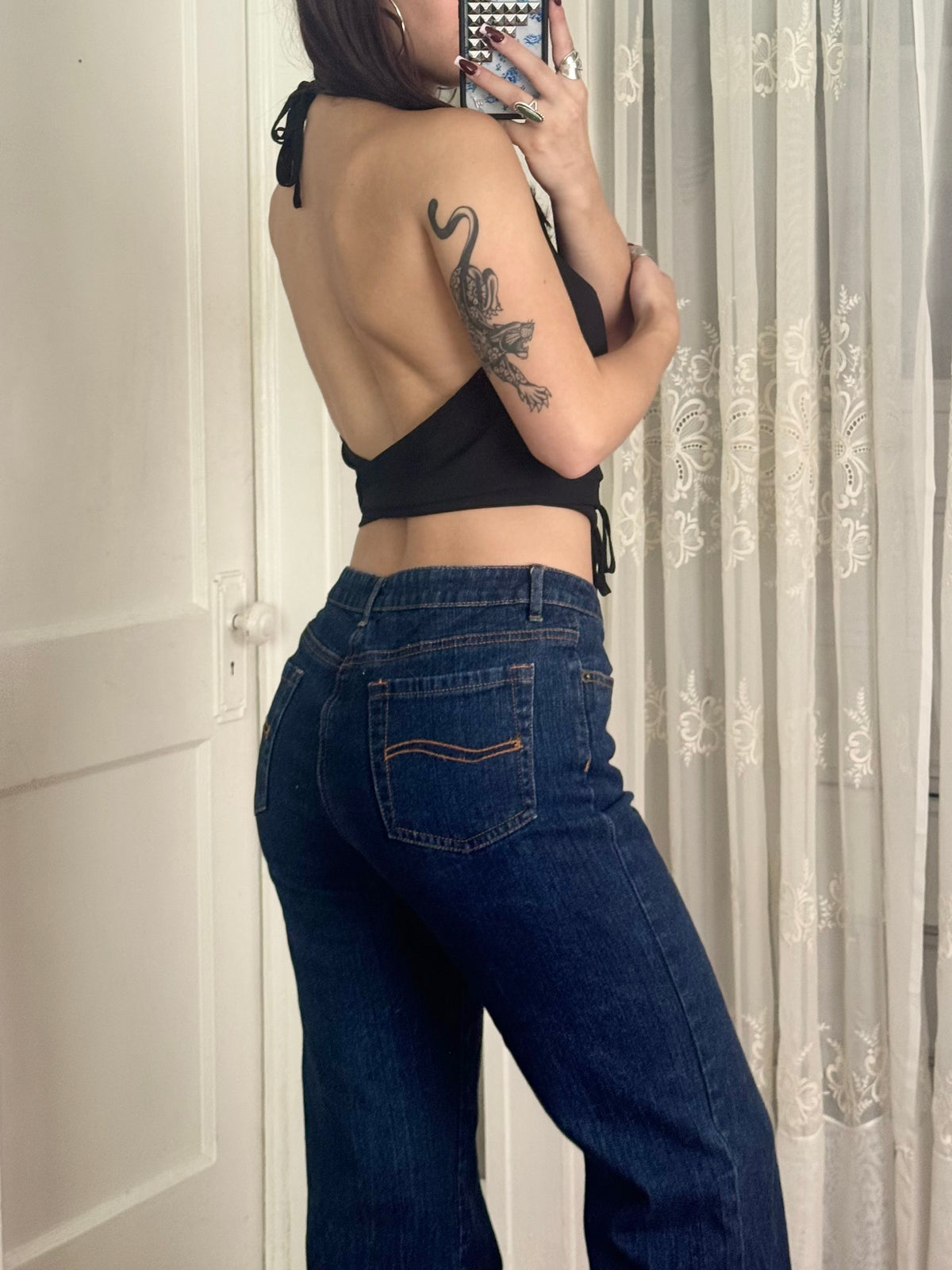 Y2K Wide Leg Jeans | Size 28" Waist