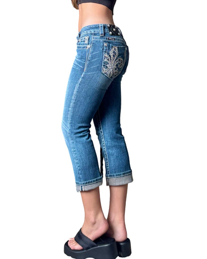 Miss Me 00’s Denim Capri | Size 28” Waist