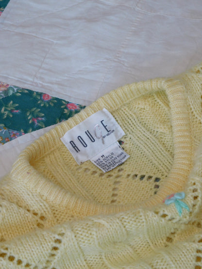 Polly Floral Sweater | Size M